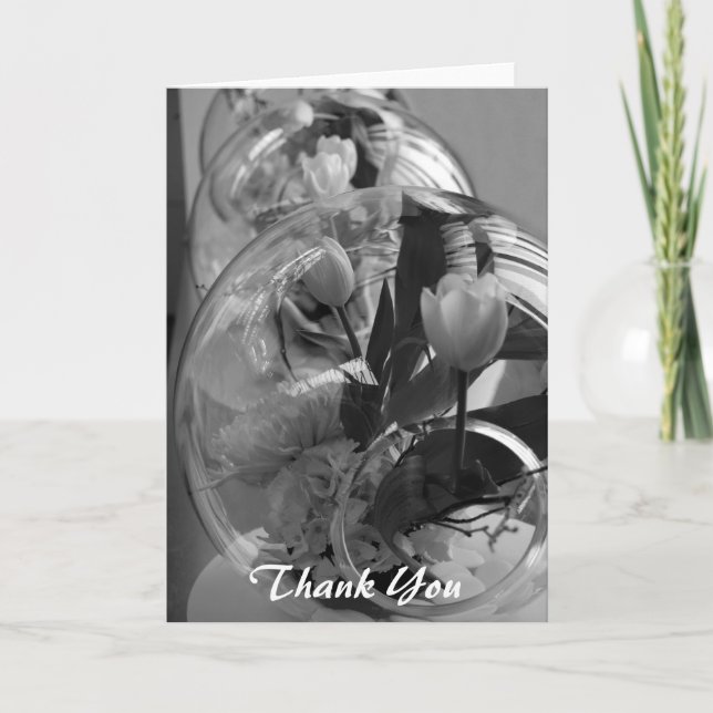 wedding thank you (blank) card (Front)