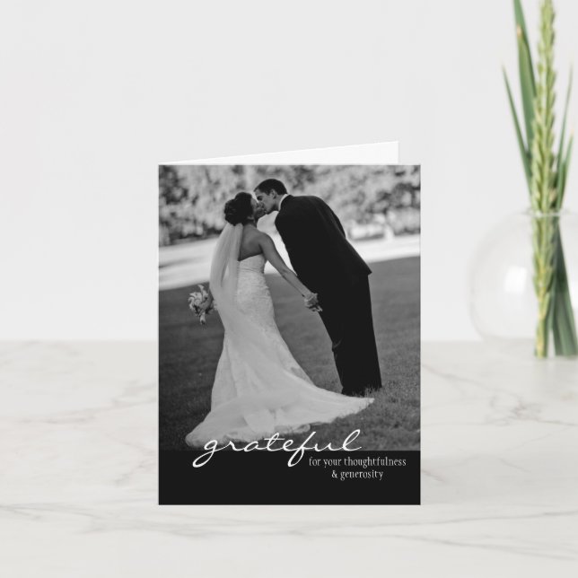 Wedding Thank You Card (Front)