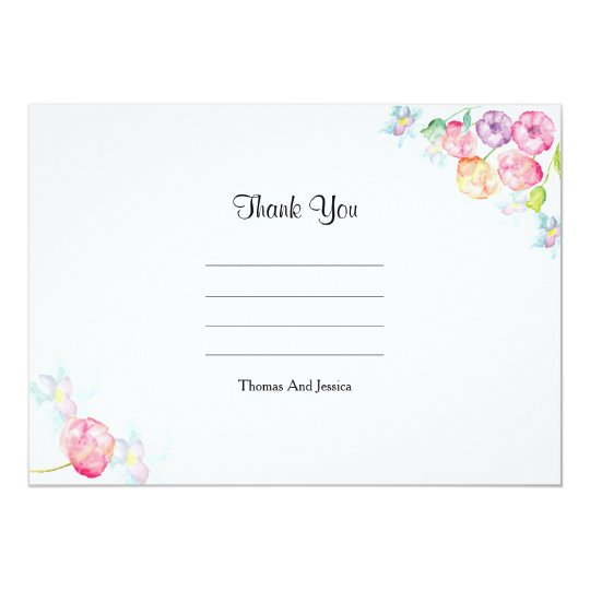 Wedding Thank You Card
