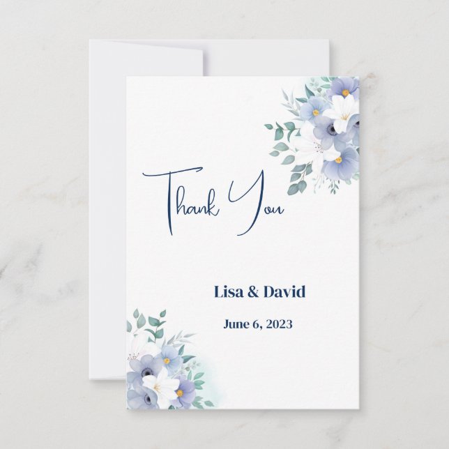 Wedding Thank You Card (Front)