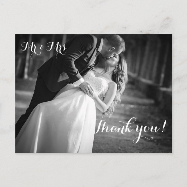 Wedding Thank You Card (Front)