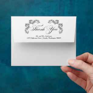 Wedding Thank You Envelope
