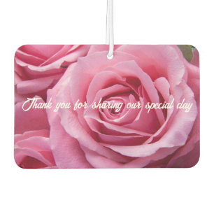 Wedding Thank You Favor Air Freshener