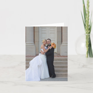 Wedding Thank You note Card