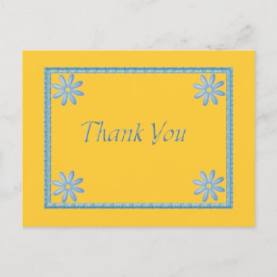 Wedding Thank You Note Postcard
