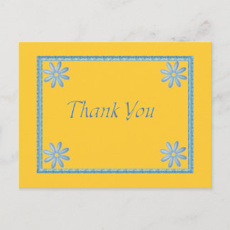 Wedding Thank You Note Postcard