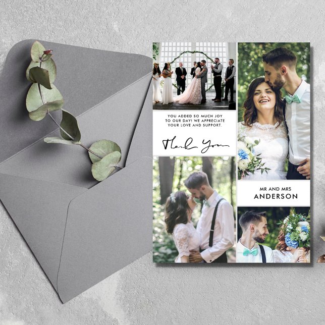 Wedding Thank You Photo Collage (Creator Uploaded)