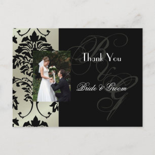 Wedding Thank you postcards insert your photo