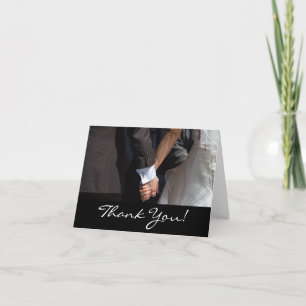 Wedding Thank You Romantic Wedding Couple Card