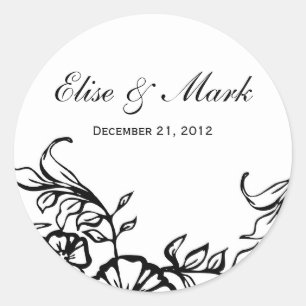 Wedding Thank You Sticker