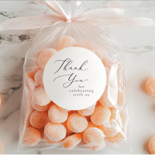 Wedding Thank You Sticker