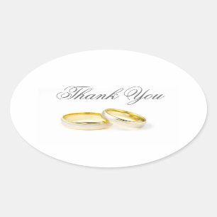 Wedding Thank You Sticker