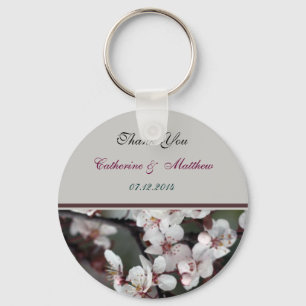 wedding thank you stickers, card, etc keychain