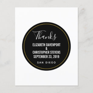 WEDDING THANKS template