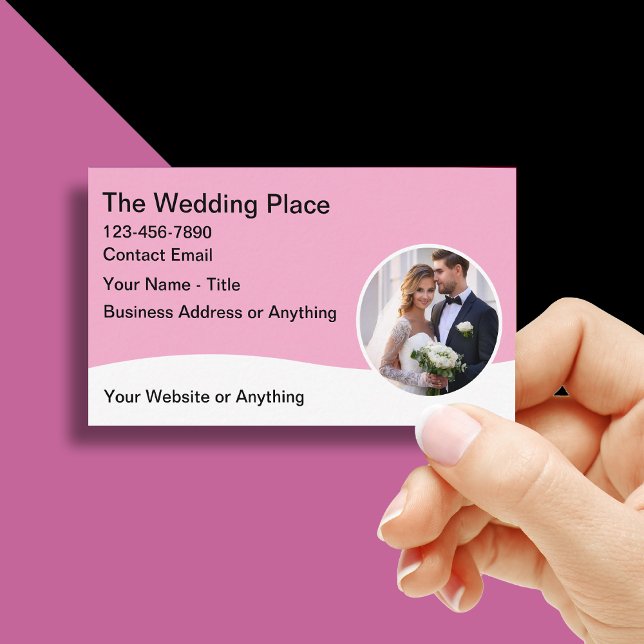 Wedding Theme Business Cards Modern Design (Creator Uploaded)