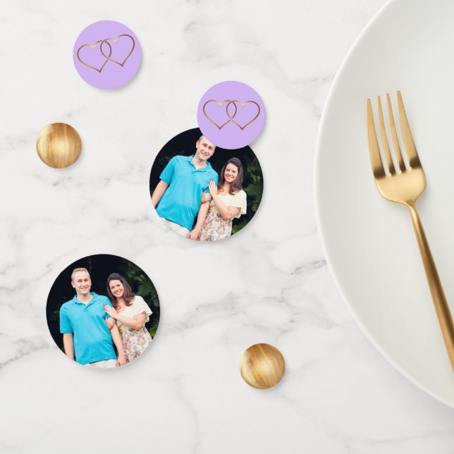Wedding Themed Photo Confetti (Group)
