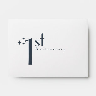 Wedding Time Capsule Blue Envelopes