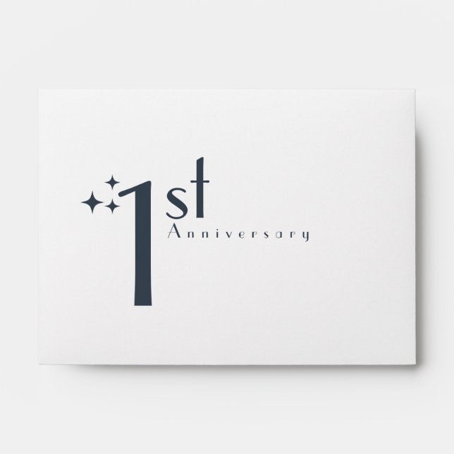 Wedding Time Capsule Blue Envelopes (Front)