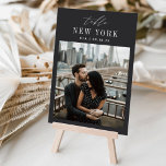 Wedding Travel Destination Photo & Name Table Number<br><div class="desc">Add a special finishing touch to your wedding reception tables with these custom photo table number cards. Name each table after a memorable travel destination and add a photo and the destination name to these unique card holders. Your photo is aligned at the bottom, with the location name and your...</div>