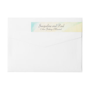 Wedding Tropical Address Labels
