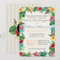 Wedding | Tropical Leaves, Flora & Fancy Pineapple