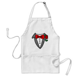 Wedding Tuxedo Apron