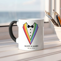 Wedding Tuxedo Gay LGBTQ+ Coffee