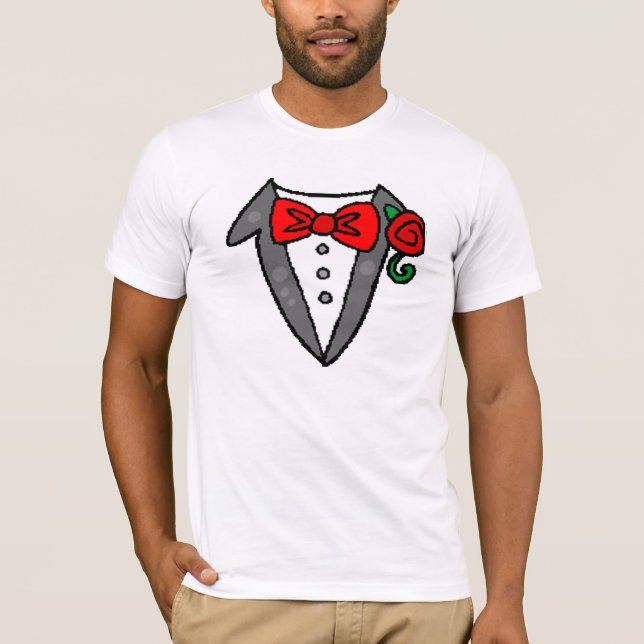 Wedding Tuxedo T-shirt (Front)