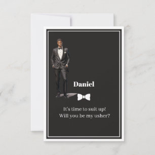 Wedding Usher Invitation
