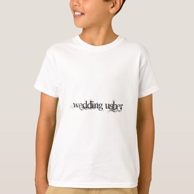 Wedding Usher T-Shirt (Front)