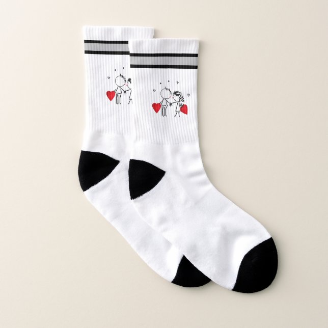 Wedding, Valentine's day  Socks (Pair)