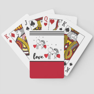 Wedding, Valentine's day Socks Playing Cards
