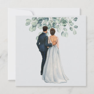 Wedding vibes invitation