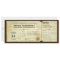wedding vintage ticket invitation with rsvp design