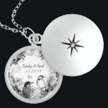 Wedding Vintage Woodpeckers Anniversary Necklace<br><div class="desc">Keepsake Necklaces Choose either Silver Plated or Sterling Silver</div>