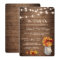 Wedding Vow Renewal | Rustic Autumn Fall Leaves