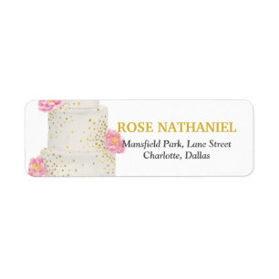 Wedding Watercolor Cake Bridal Shower