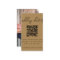 Wedding Website | QR Code Gold Minimal Photo RSVP