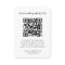 Wedding Website | QR Code Minimalist Photo RSVP