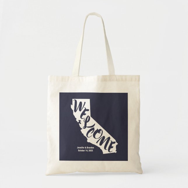 Wedding Welcome Bag California (Front)