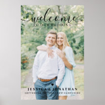Wedding Welcome Couple's Photo Digital or Poster