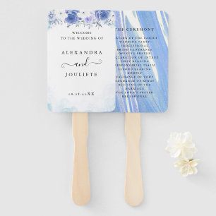 Wedding Welcome Hand Fan