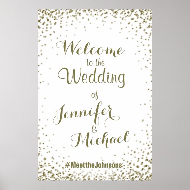 Wedding Welcome Poster (Front)