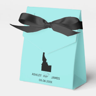 Wedding Welcome to Idaho Favour Box State Map