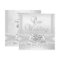 Wedding White Silver Pearl Lace Damask Diamond