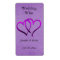 Wedding Wine Label
