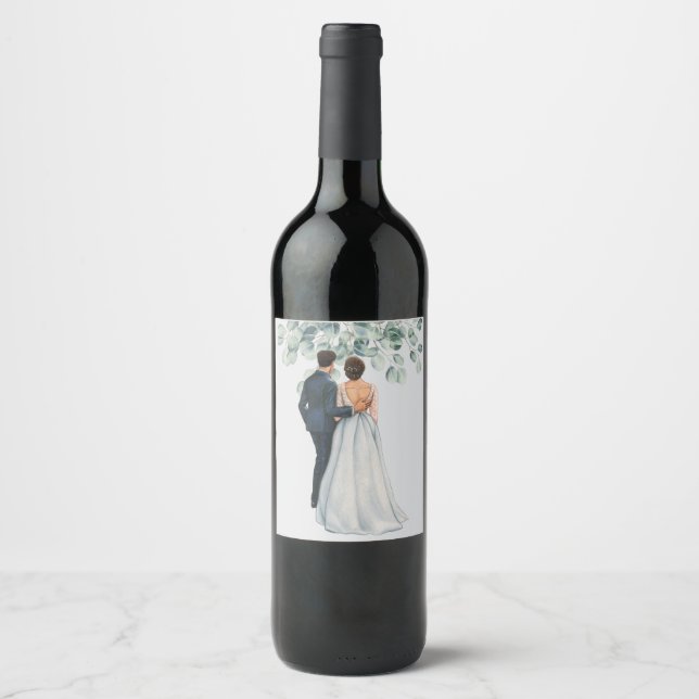Wedding Wine Label (Front)