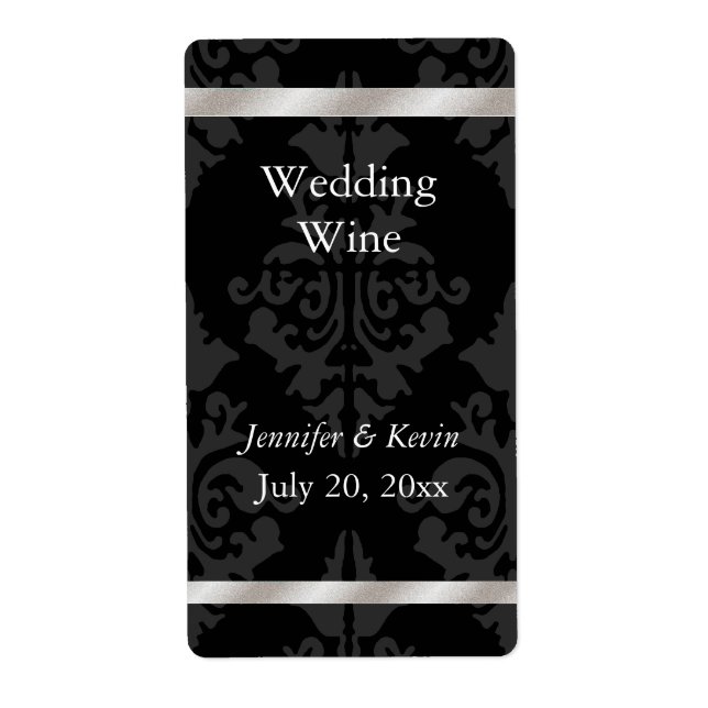 Wedding Wine Label (Front)
