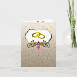 Wedding Wishes Greeting Card