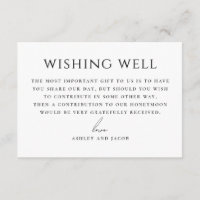 Wedding Wishing Well | Honeymoon Fund & Cash Gift